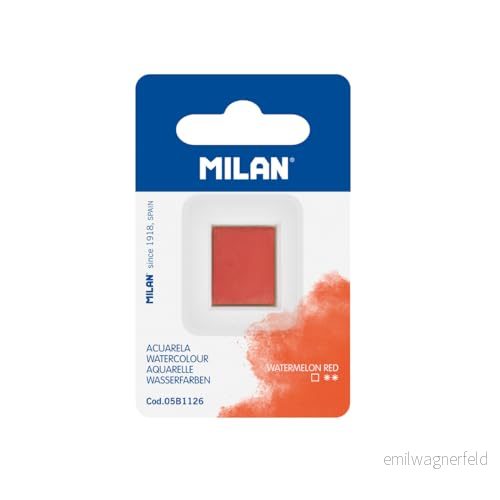 MILAN® Akvarell ersättning i medium godet format, vattenmelon röd 8411574101802
