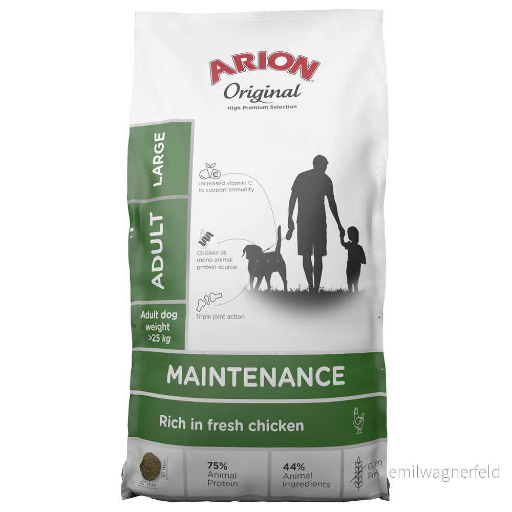 ARION Original Maintenance Large - Torrfoder för Hundar - 12 kg 5414970060738