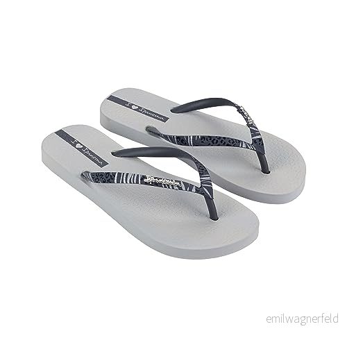 Ipanema Dam Duna FEM flipflop, grå/mörkgrå 43 EU, Grå mörkgrå, EU 4060628360500