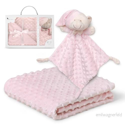 Interbaby Coraline bubbelfilt 80 x 110 cm + plyschmodell 28 17 8435440340560