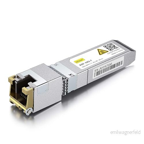 10Gtek for Ubiquiti 10Gb SFP+ RJ45 Module UF 10G Copper 10GBase T Transceiver 8178820257514