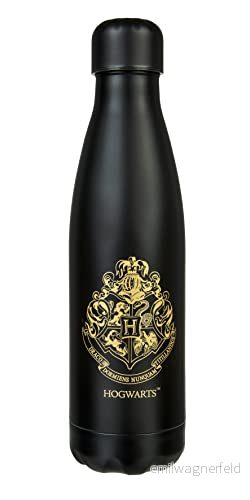 Undercover Harry Potter vakuumkolv i rostfritt stål läckagesäker och perfekt för på språng dubbelväggigt 450ml fläktartikel 4043946306085