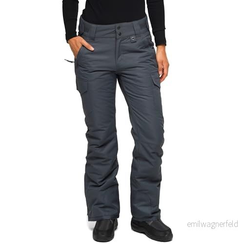 Arctix cargobyxor för kvinnor vintersport, Stål, 2X/33" Inseam 95636077977