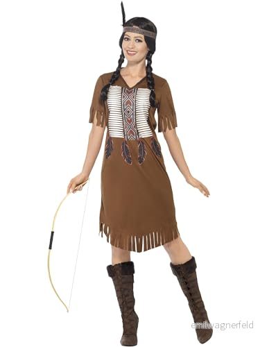 Native American Inspired Warrior Princess Costume (M) 5020570103258