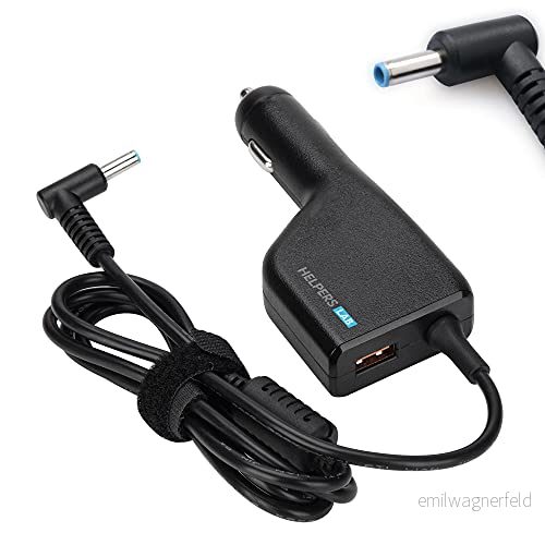 90W 65W 45W Laptop laddare Kompatibel för HP Envy EliteBook TouchSmart Folio Pavilion Stream Spectre Zbook Chromebook Notebook PC adapter Strömförsörjningskabel 19,5V 4,62A med USB QC3.0 788988351795