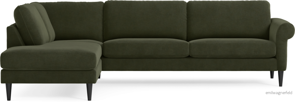 Bridge 3-sits soffa med divan vänster s0L4M