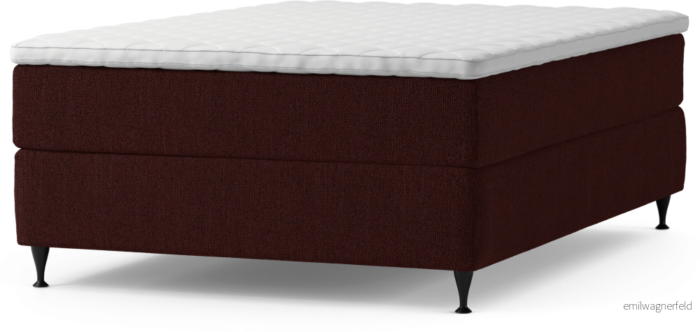Delux Dream Kontinentalsäng, enkelsäng 140 cm med bäddmadrass och sängben gGku3