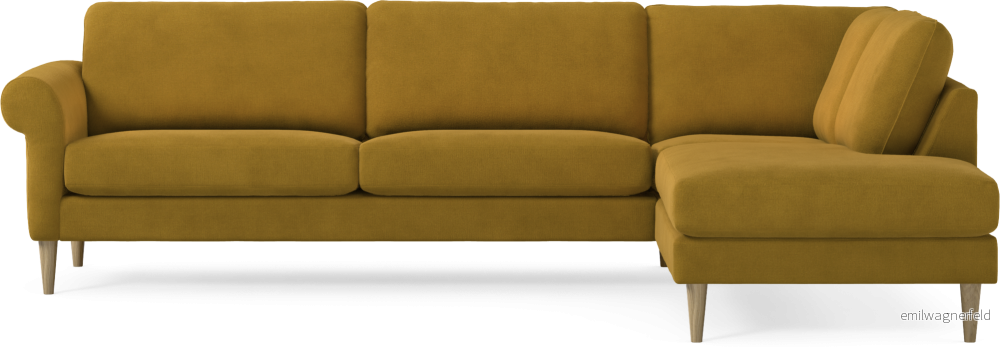 Bridge 3-sits soffa med divan höger XZQjX