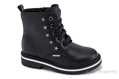 Pablosky 414215, Fashion Boot Flickor, Svart, 28 EU 8445543039643