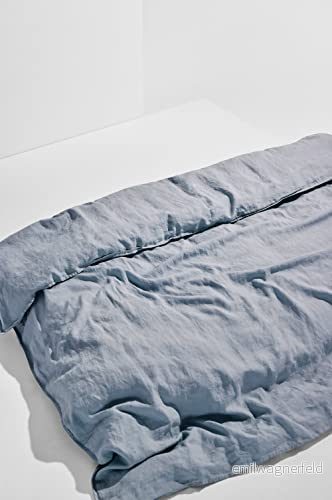 Pastill, Påslakan Frank, 100% Lin, Färg: Blå, 220 x 210 cm 7325901809549