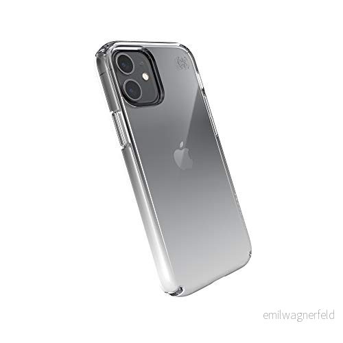 Speck Produkter Presidio Perfect Clear Ombre iPhone 12 mini fodral, klar/atmosfär bleknar 848709091031
