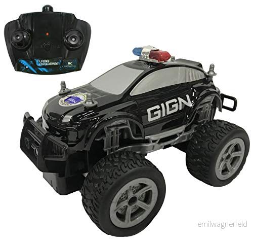 TURBO CHALLENGE SUV GIGN 099201 Fjärrstyrd bil svart 1/20 batterier ingår inte Plast Från 6 år 3301040992018