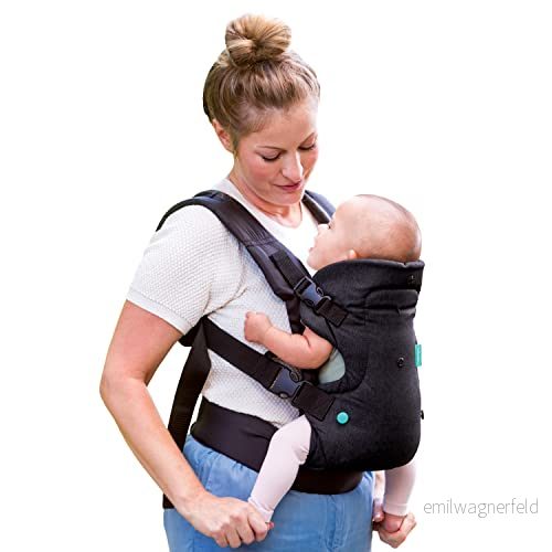Infantino Flip 500 183J Bärsele, Black Denim, Upp till 14.5 kg 773554901832