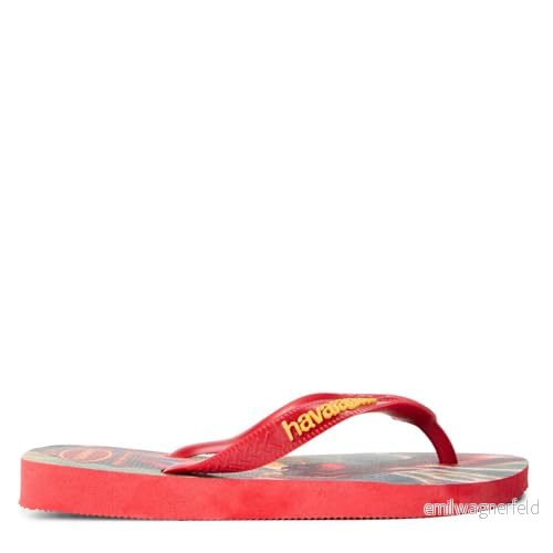 Havaianas Top Herois Dc, tåavskiljare män, Rubinröd, 41/42 EU 7909843014881