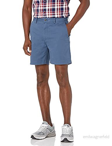 Amazon Essentials herr Classic Fit 7 tum kort, blå, 42 191770904893