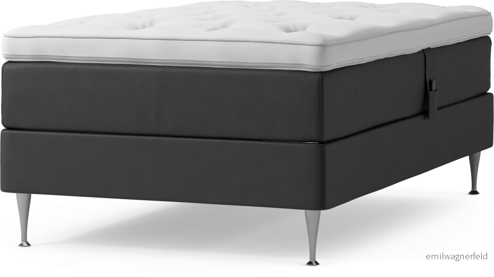 Delux Dream Ställbar säng, enkelsäng med bäddmadrass och sängben LP8dB