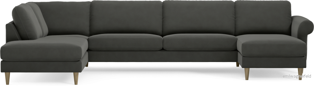 Bridge 3-sits soffa med divan vänster och schäslong höger RGn7q