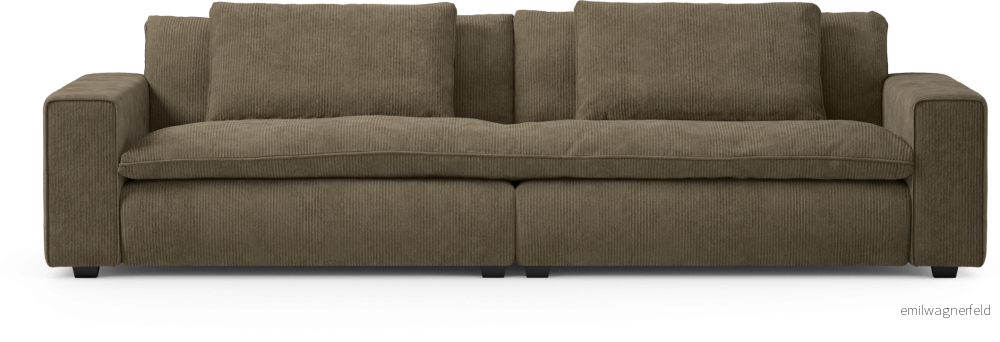 Bellora 4-sits soffa, hel dyna lrqwD