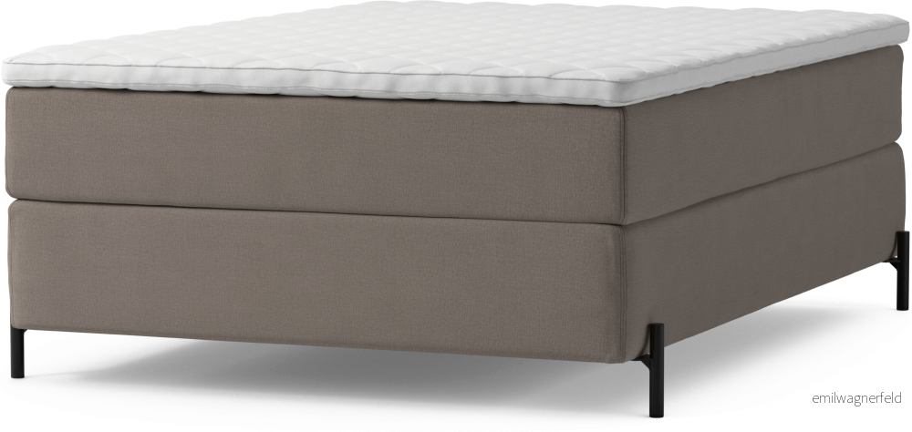 Delux Dream Kontinentalsäng, enkelsäng 140 cm med bäddmadrass och sängben 0V8iY