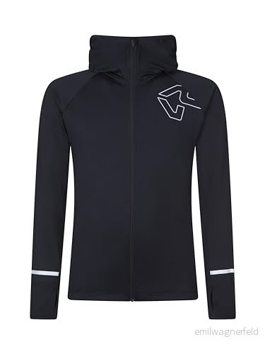 Rock Experience REMC02881 0208 Jerky 2.0 Hoodie Man Fleece Män Långärmad Stickad Caviar XL 8057734801962