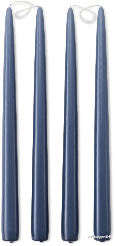 Antique Lackade antikljus, 4-pack, H 30 Ø2,2 cm xNK48
