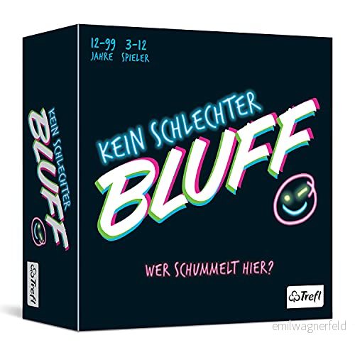 Trefl, Ingen dålig bluff, sällskapsspel, festspel, kortspel, låt dig inte köra bakom ljus, bluffspel, från 12 år 2197 5900511021974