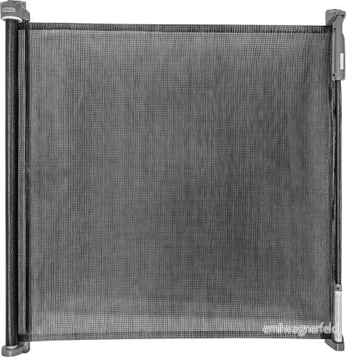 ABUS Trappskyddsrullgardin JC9514 BEN utdragbart trappskydd/dörrskydd upp till 140 cm för spädbarn, småbarn, husdjur 4003318901263