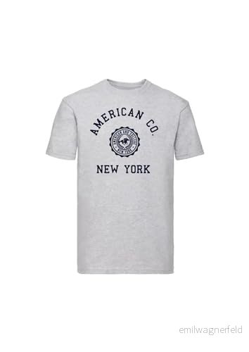 AMERICAN COLLEGE USA tröja med tryck varma kläder unisex barn pojkar och flickor casual modell ACSZW4 indigo 12 år, Indigo, 16 �r 3666052658797