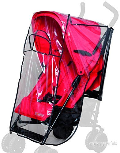 Soligt babyfönsterfolie 13197 regnskydd för buggy med baldakin transparent 4250118504808
