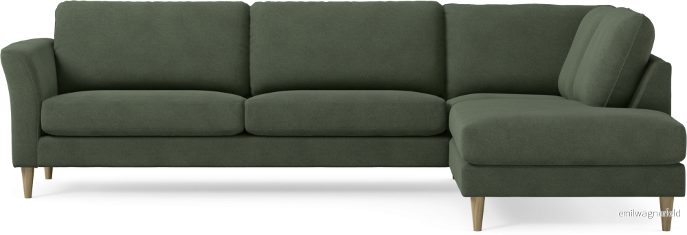 Bridge 3-sits soffa med divan höger IvczY