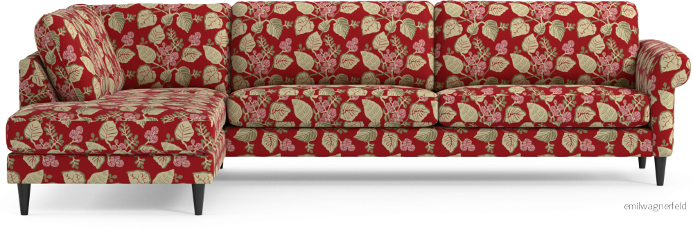 Bridge 4-sits soffa med divan vänster zNR9S