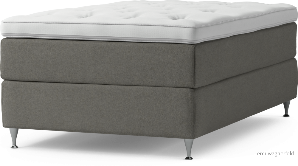 Delux Dream Kontinentalsäng, enkelsäng 120 cm med bäddmadrass och sängben w0Wxk