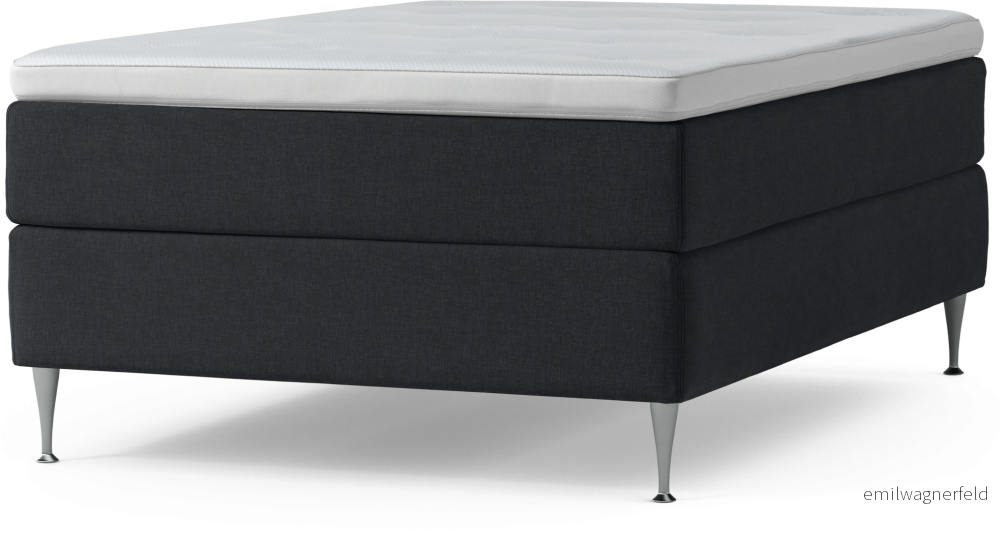 Delux Dream Kontinentalsäng, enkelsäng 140 cm med bäddmadrass och sängben VpsYw