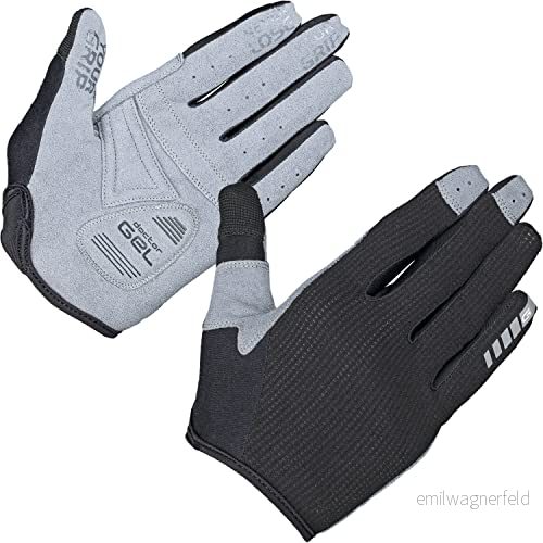 GripGrab kvinnors haj halkfria vadderade mountainbikehandskar hela fingrar sommar gravel cykelsporthandskar 5708486007289