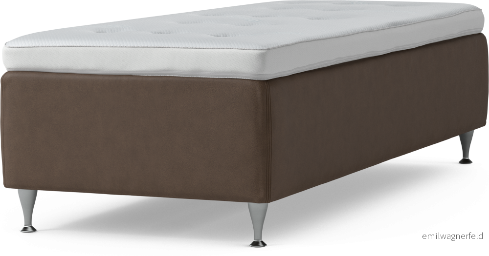 Delux Dream Ramsäng, enkelsäng med bäddmadrass och sängben lHd32