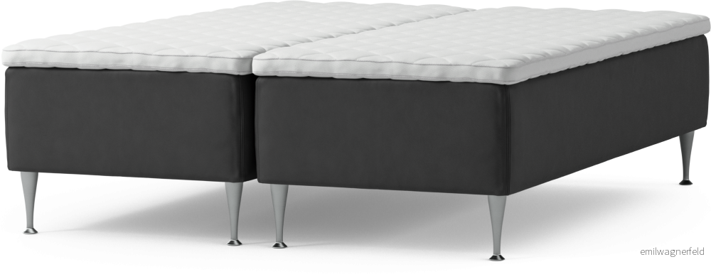 Delux Dream Ramsäng, dubbelsäng med bäddmadrass och sängben z33FT
