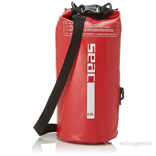 Seac Dry Bag, 2,5 lt, röd 8002908392524