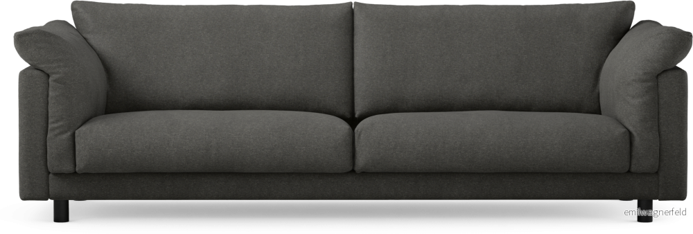 Cherrie 4-sits soffa, fast klädsel 2I4Qy