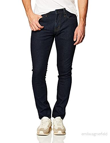 Amazon Essentials Herr Skinny Fit Stretch Jean, sköljd, 29 B x 34 L 191770620465