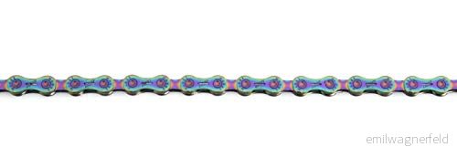 Massi Rainbow Cykel, Sport & utomhus, Iriserande, 118 Länkar 8430495367913