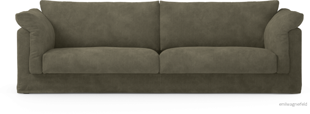 Cherrie 4-sits soffa med kappa bfOEd