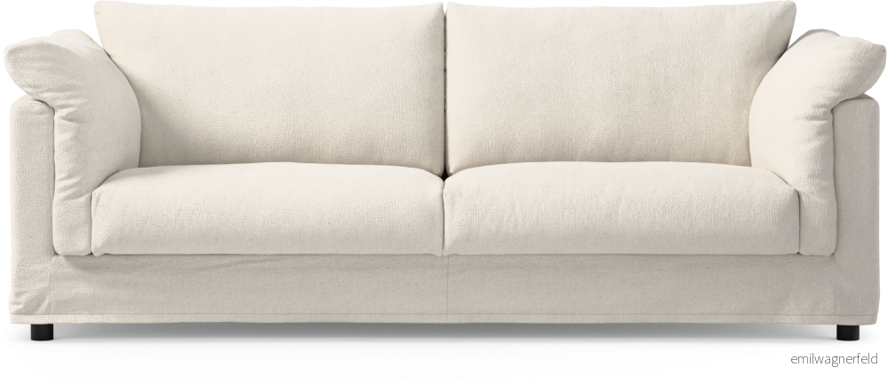 Cherrie 3-sits soffa med kappa Ng583