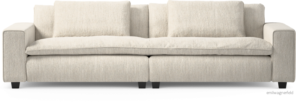 Bellora 4-sits soffa, hel dyna unYHt