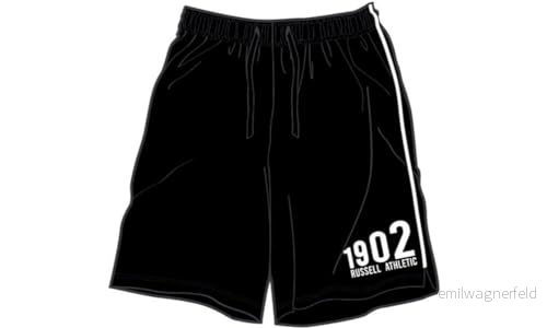 Russell Athletic Board Shorts Sport Herr 5059933132659