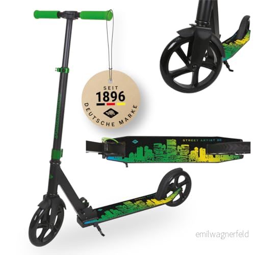 Schildkröt City Scooter Street Artist 2.0 grön 4000885101034