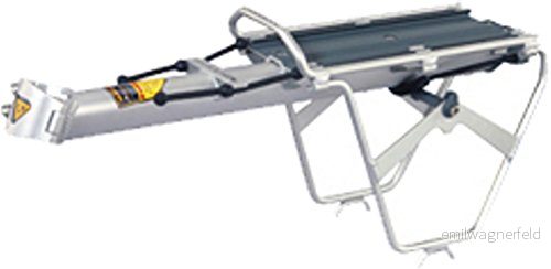 Topeak bagagehållare Roadie ställ, silver, 30 x 15 14,3 cm 4712511833935