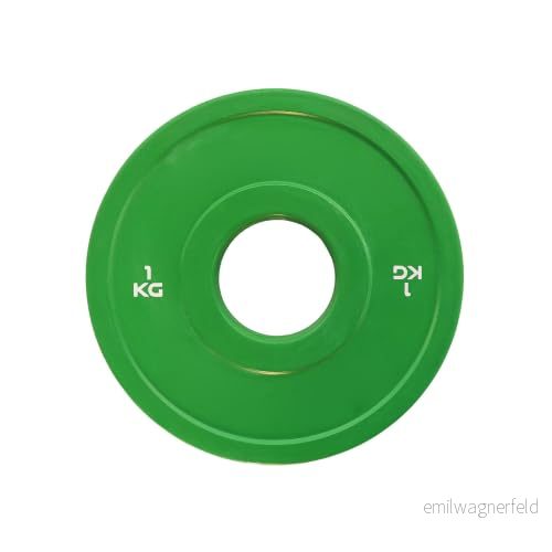 G5 HT SPORT Mikrobelastningsskiva Total Svart Hål Ø50 mm för Gym E Home 0,5 A 2,5 kg (1 x 1 kg) 9503881797386