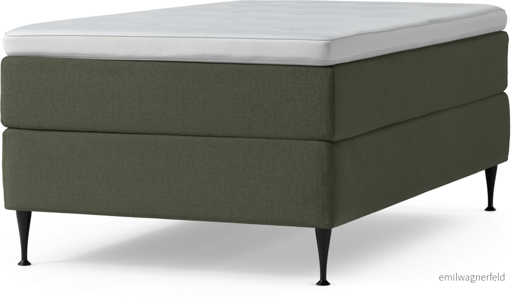 Delux Dream Kontinentalsäng, enkelsäng 120 cm med bäddmadrass och sängben HpVQd Delux Dream Kontinentalsäng, enkelsäng 120 cm med bäddmadrass och sängben HpVQd
