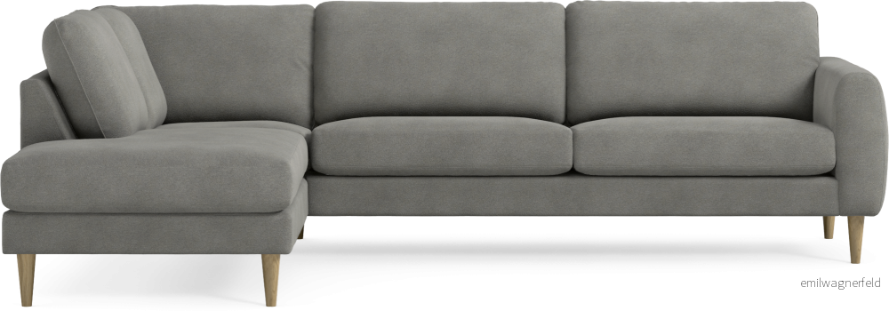 Bridge 3-sits soffa med divan vänster 7FX0X