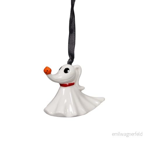 Half Moon Bay The Nightmare Before Christmas Zero Bauble A dekorationer & Ornament Decor 5055453497797
